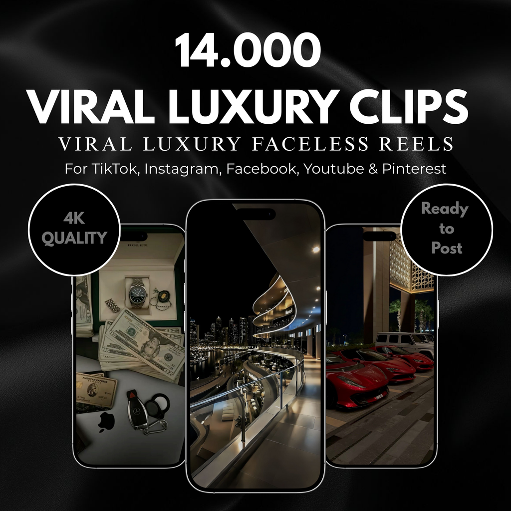 14.000+ Viral Luxury Clips